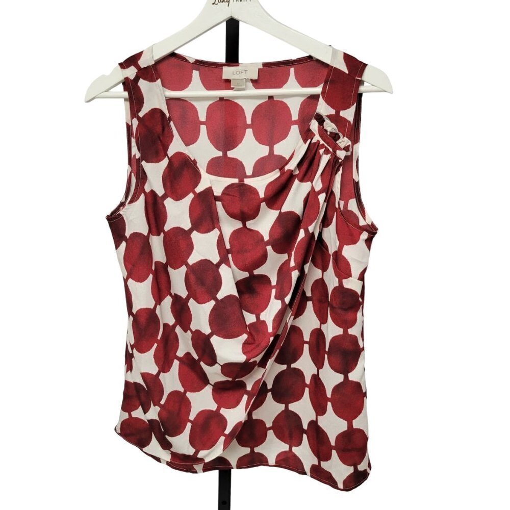 LOFT blouse pattern top